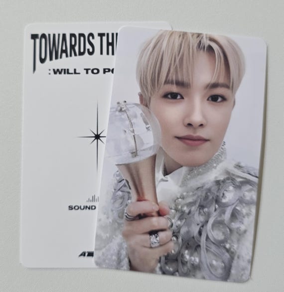 ATEEZ towards the light サウンドチェック 特典 トレカ ATEEZ World Tour Towards the Light Seoul Soundcheck Photocards - Etsy