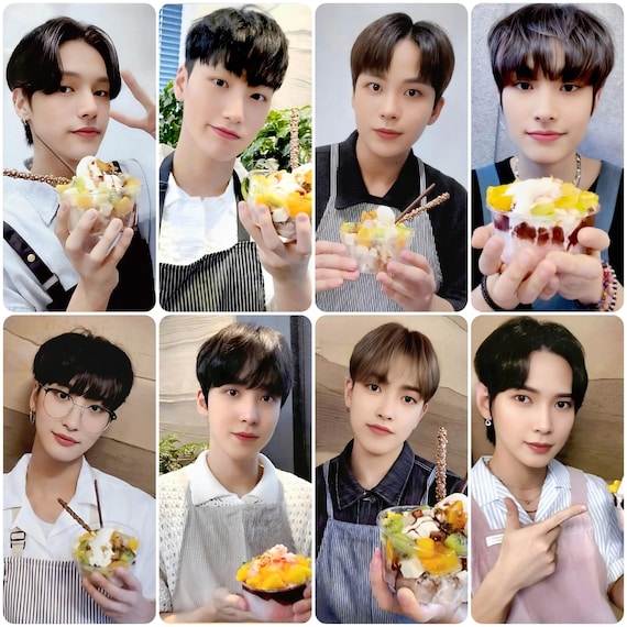 ATEEZ Movement Fan Sign Makestar Cafe Staff Photocards - Etsy