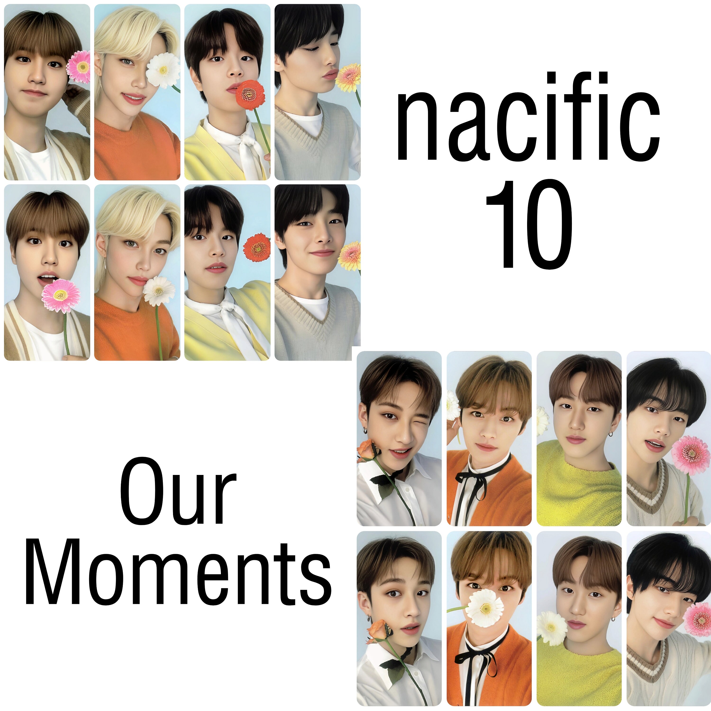 Stray Kids X NACIFIC Round 10 Our Moments Double Sided Photocards