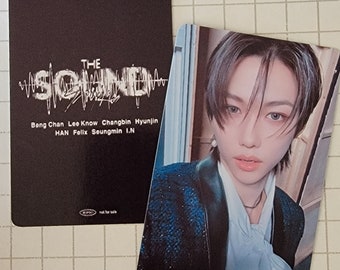 Stray Kids the Sound Sony Version Photocards - Etsy