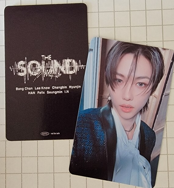 Stray Kids the Sound Sony Version Photocards - Etsy