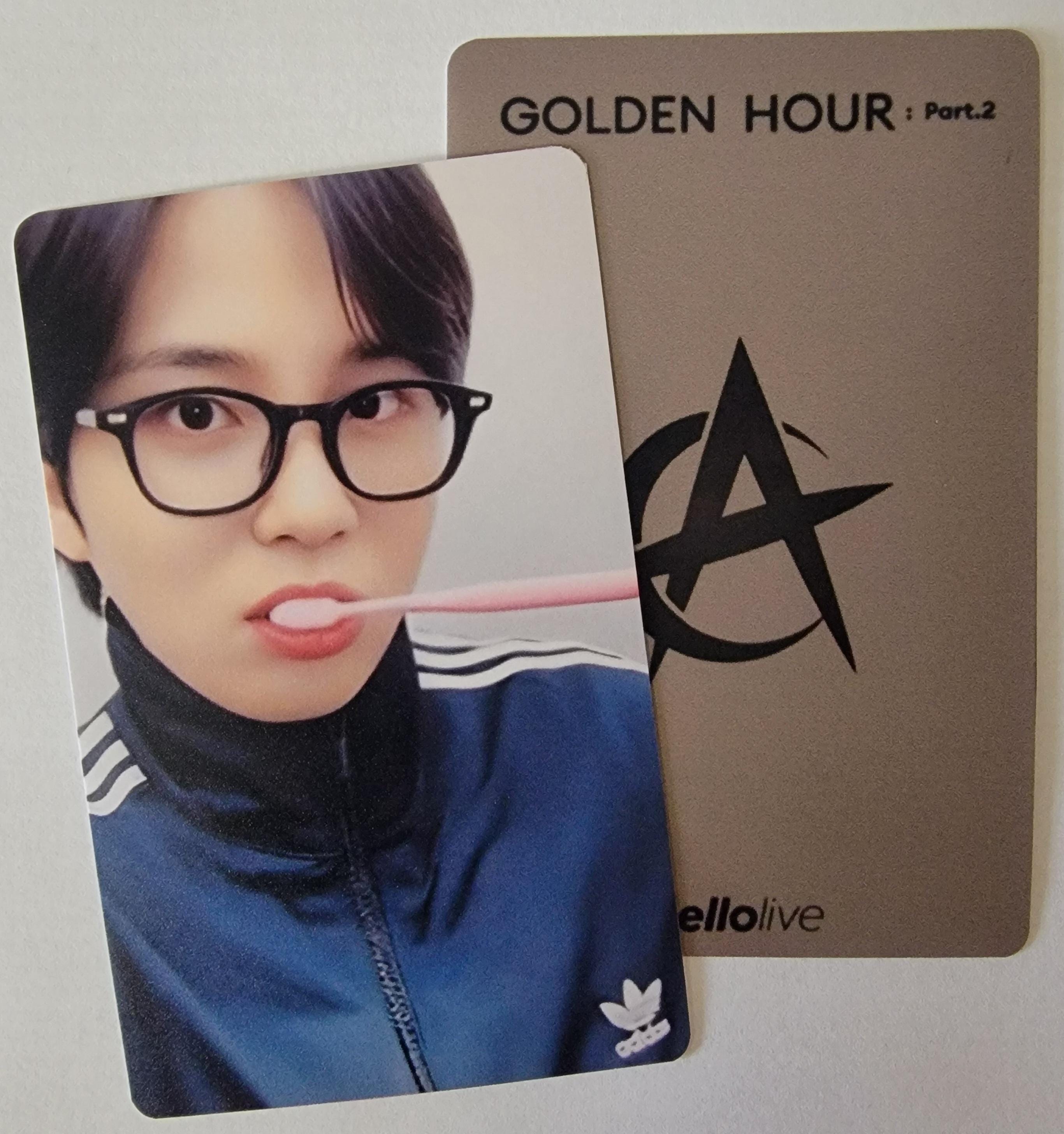 ATEEZ Golden Hour Pt2 Hello Live Lucky Draw Photocards - Etsy