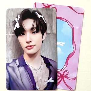 Ateez Hello82 Bow Photocard - Etsy