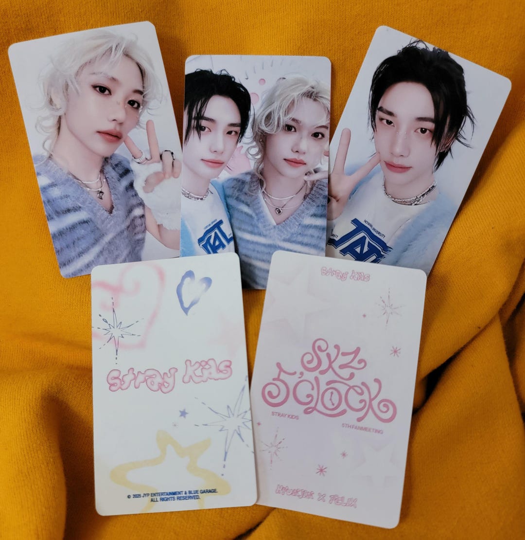StrayKids STAY ZONE FELIX 2025 SKZ 5'CLOCK 2/16