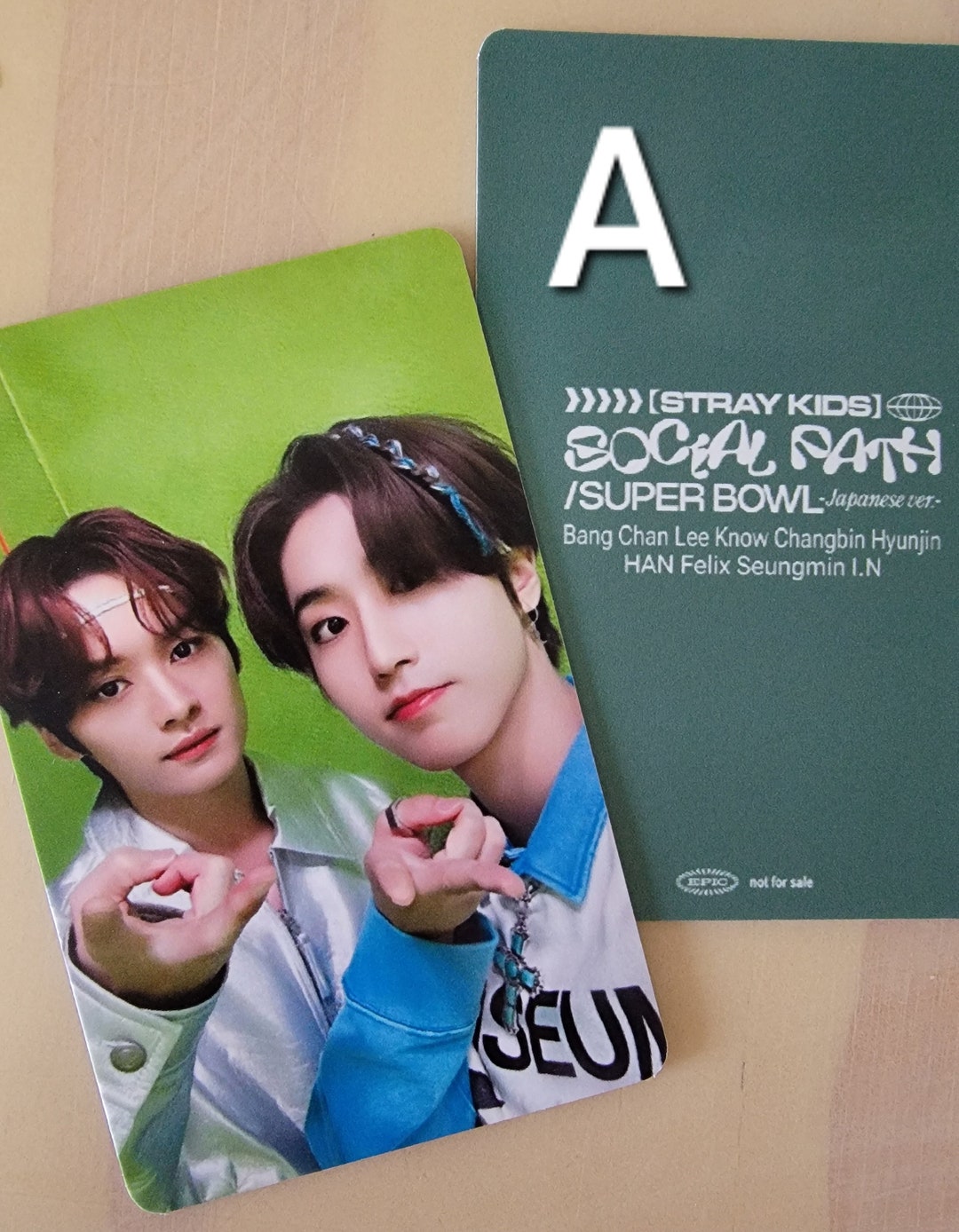 Stray Kids Minsung Unit Photo Cards - Etsy Denmark