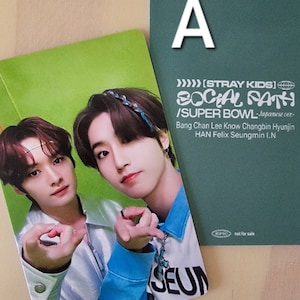 Cartes photos MinSung Unit Stray Kids