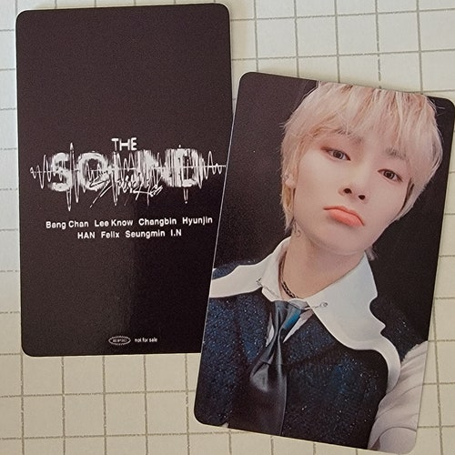 Stray Kids the Sound Sony Version Photocards - Etsy