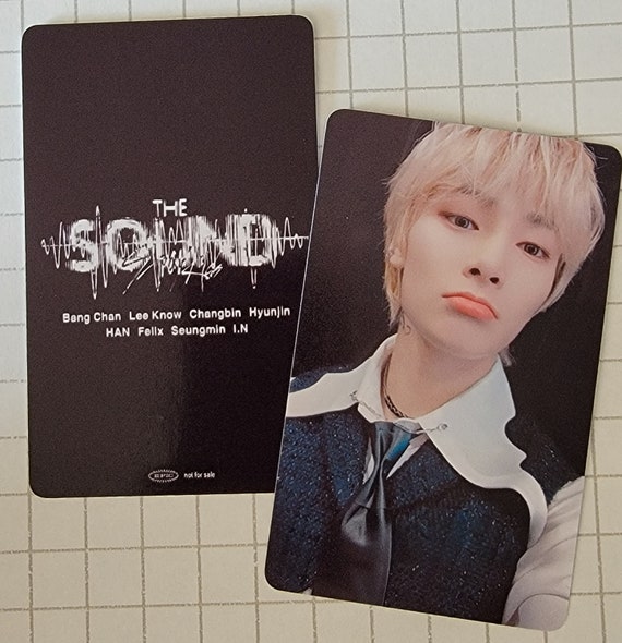 Stray Kids the Sound Sony Version Photocards - Etsy