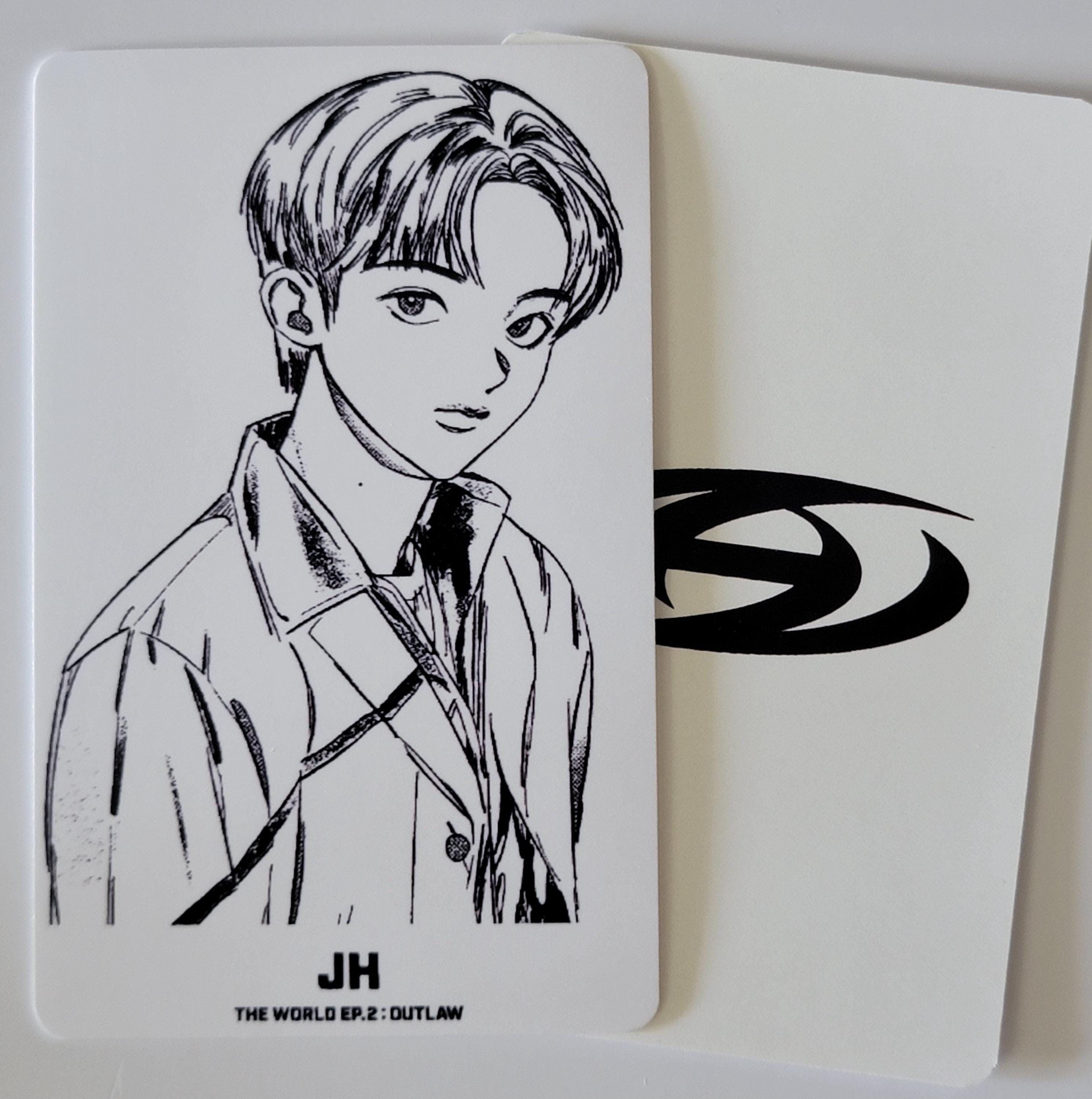 ATEEZ Outlaw Partner Photocards - Etsy
