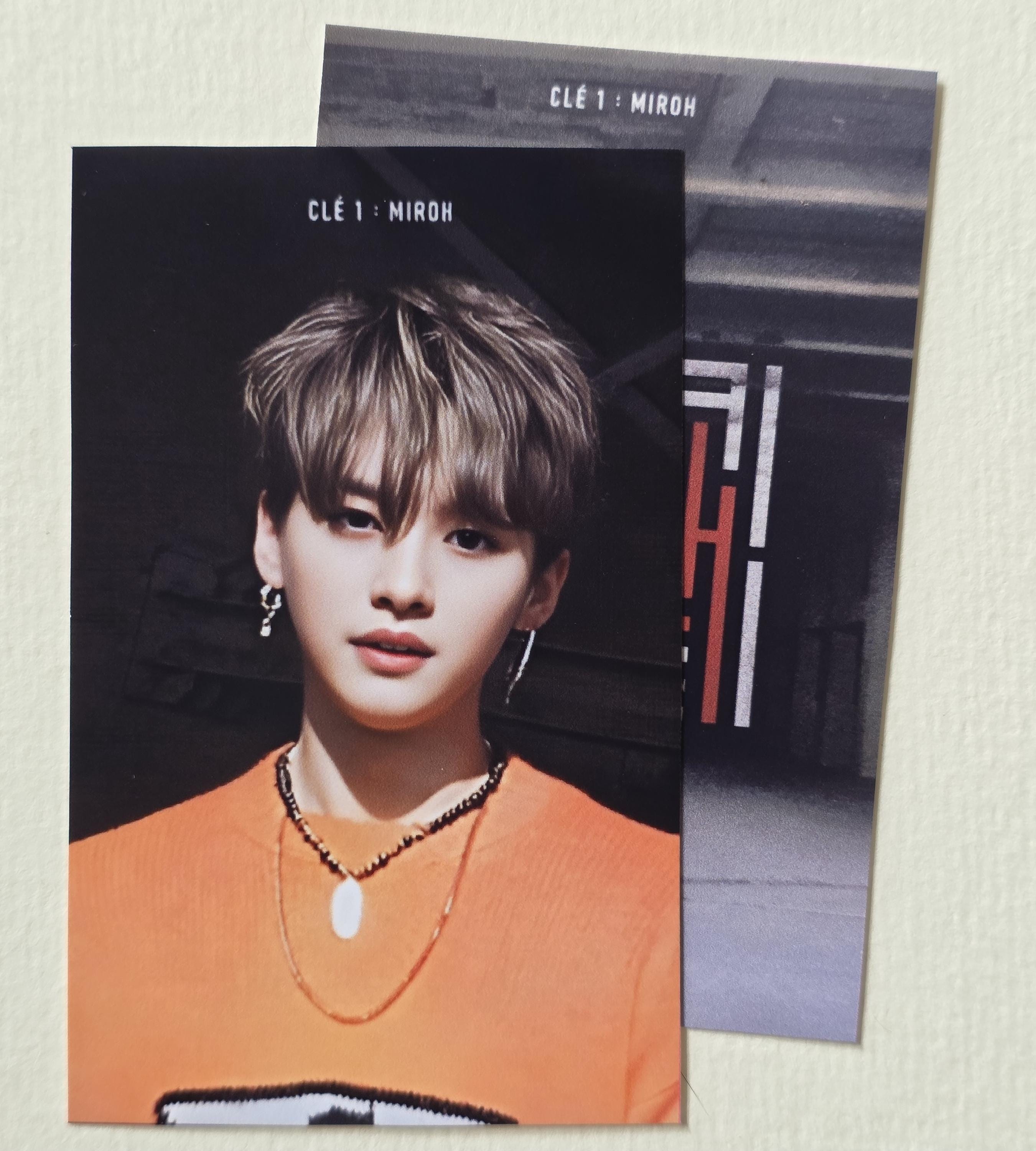 Stray Kids Cle 1 Miroh Limited Version Photocards - Etsy