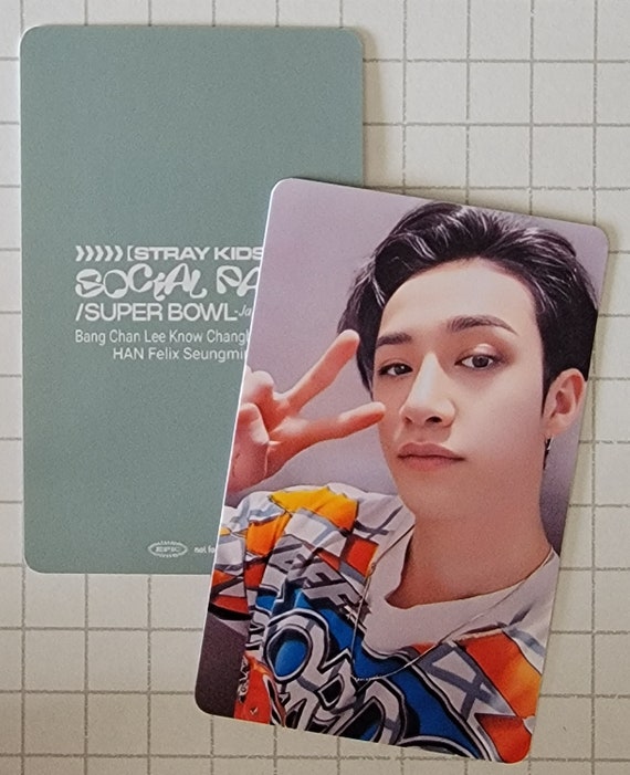 Stray Kids Social Path Tower Records Lucky Draw Photocards - Etsy