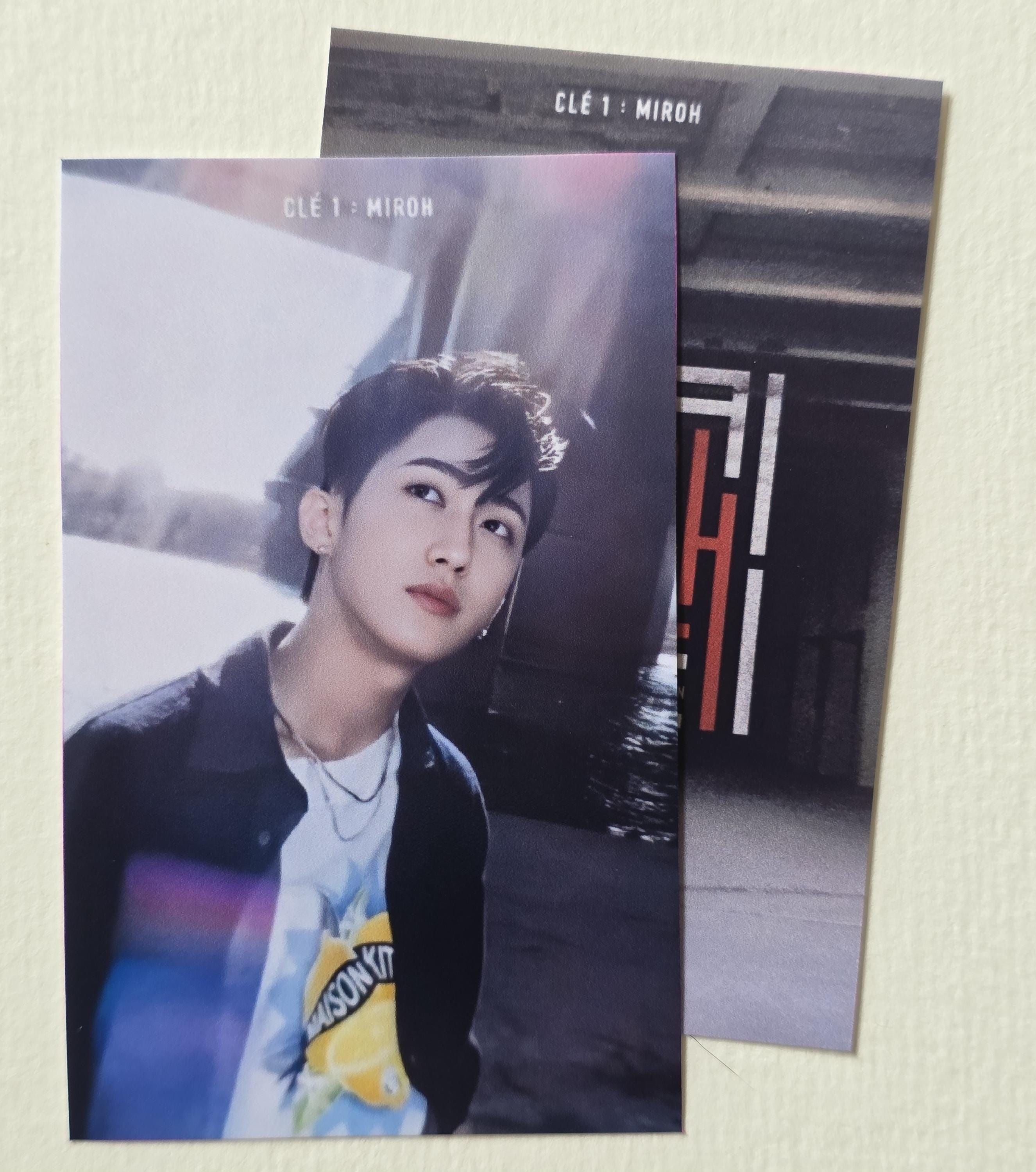Stray Kids Cle 1 Miroh Limited Version Photocards - Etsy