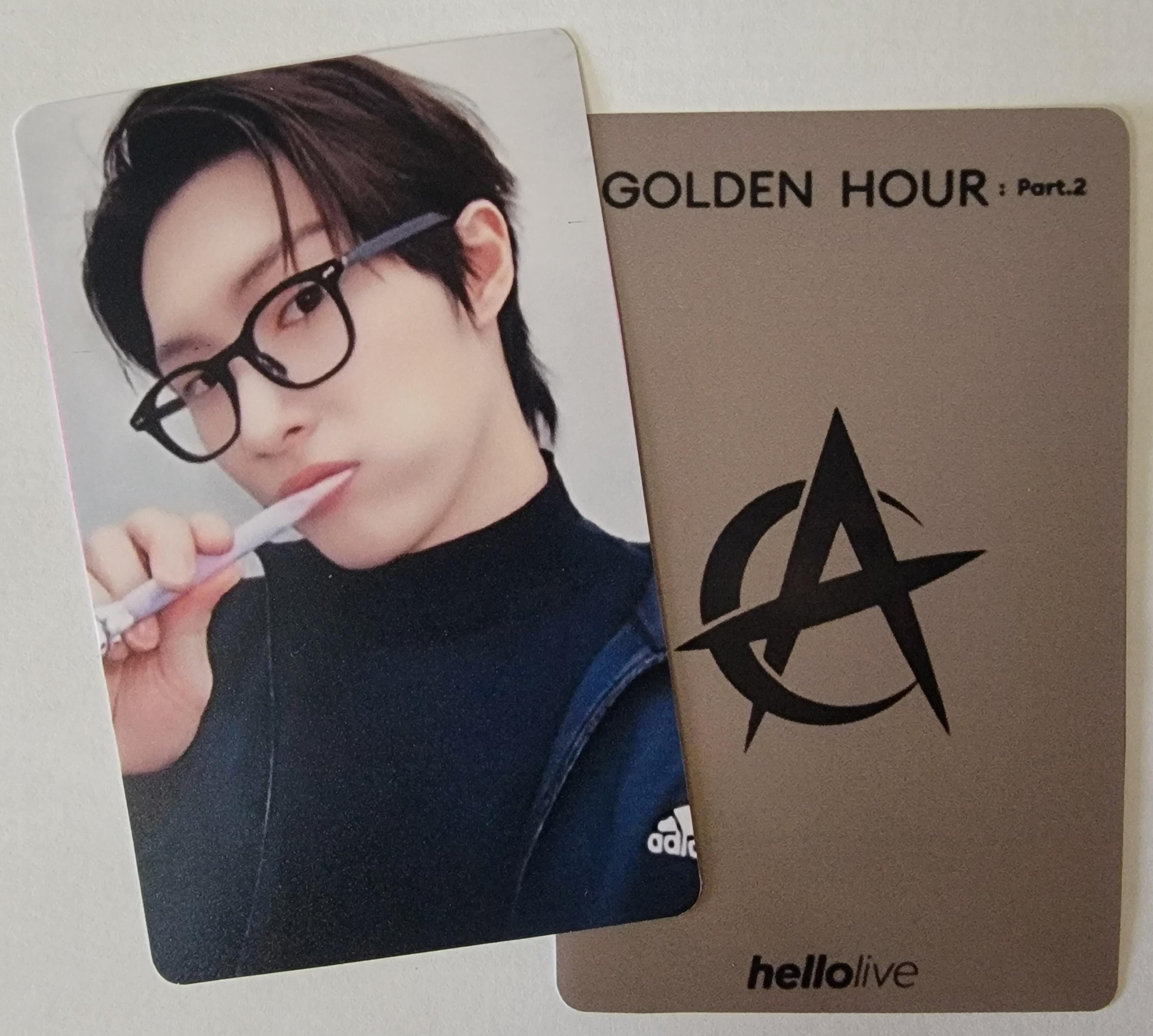 ATEEZ Golden Hour Pt2 Hello Live Lucky Draw Photocards - Etsy