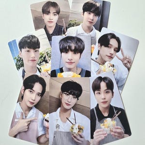 ATEEZ Movement Fan Sign Makestar Cafe Staff Photocards - Etsy