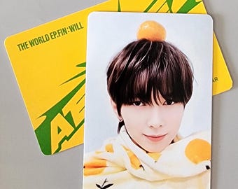 ATEEZ the World Ep. Fin: Will - Makestar 4.0 Photocards - Etsy