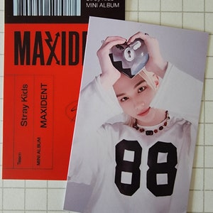 Maxident Case POB-fotokaart voor Stray Kids