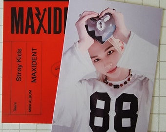 Stray Kids [official] Shopee Maxident Photocard SKZ Pob Case 143