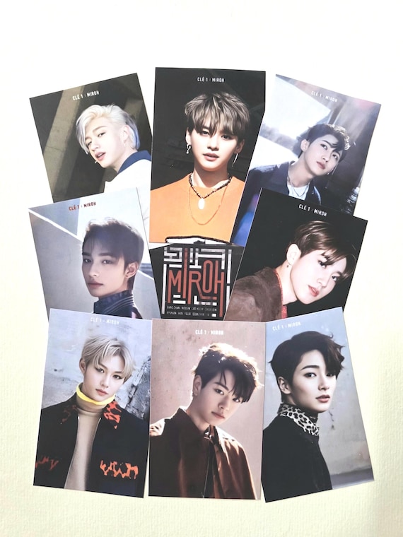 Stray Kids Cle 1 Miroh Limited Version Photocards - Etsy