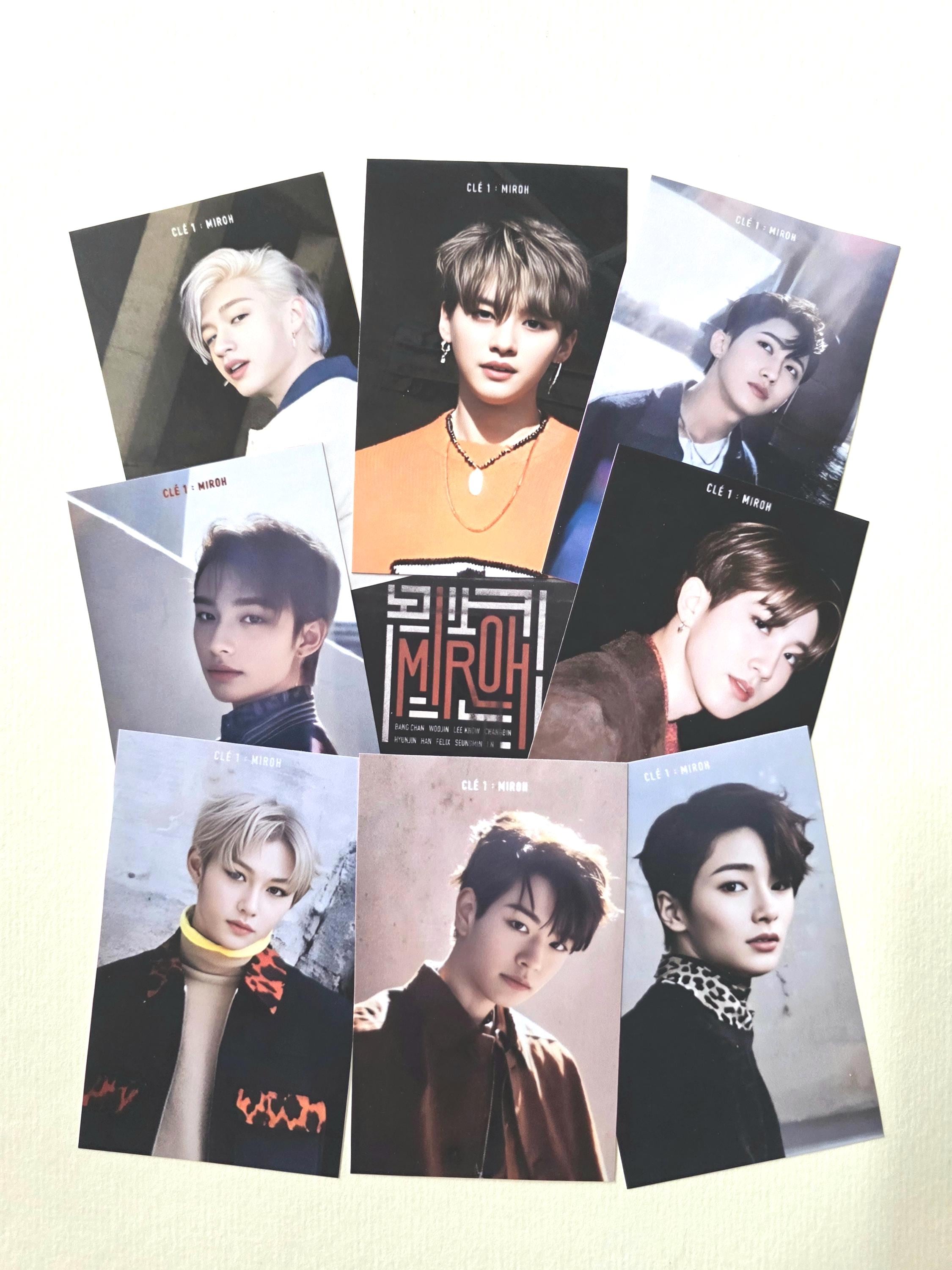 Stray Kids Cle 1 Miroh Limited Version Photocards - Etsy