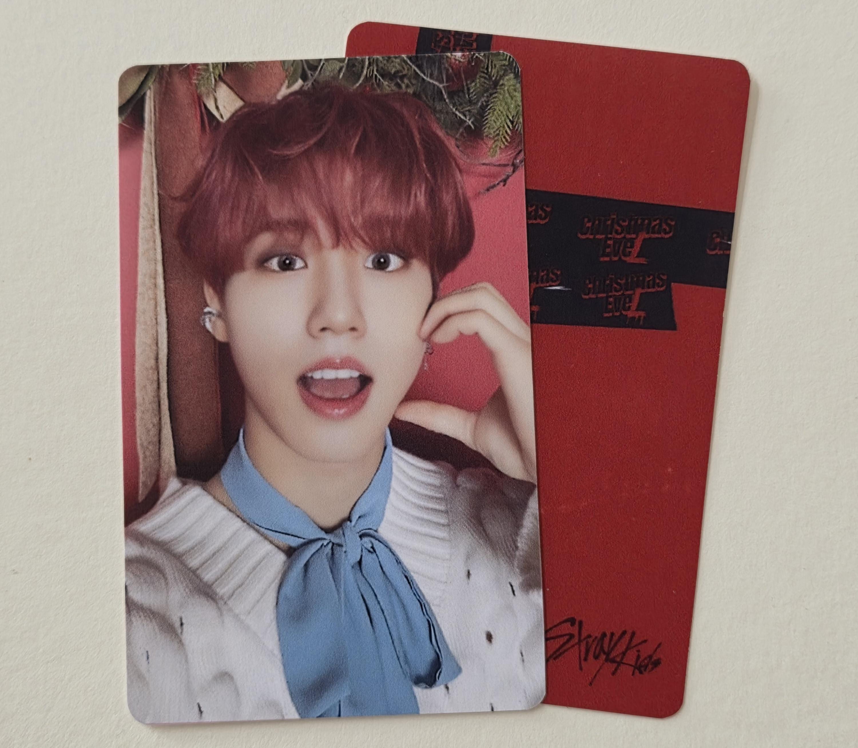 ハン christmas evel④ Stray Kids : Han - Christmas Evel Red Version Photocards - Etsy