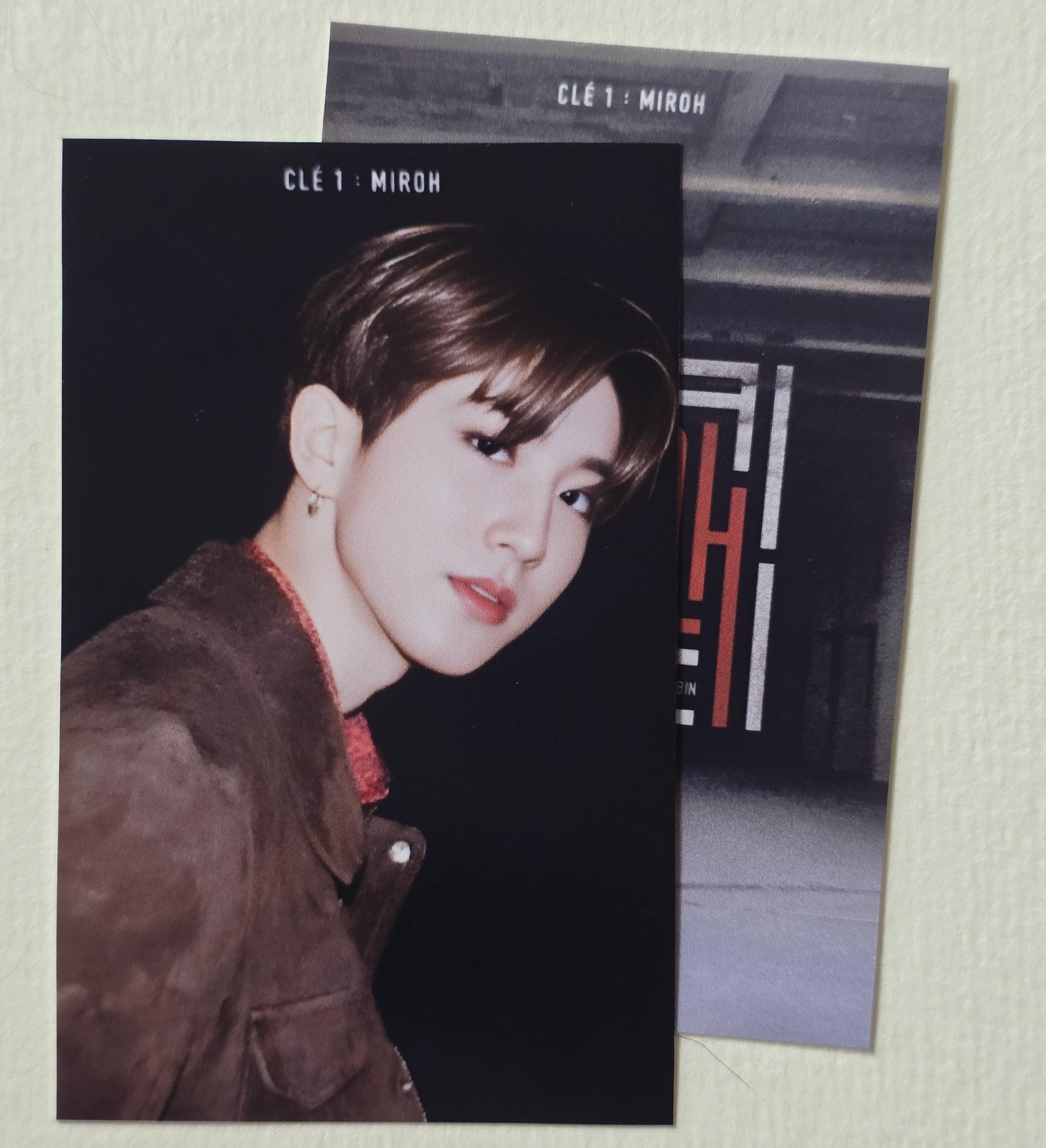 Stray Kids Cle 1 Miroh Limited Version Photocards - Etsy