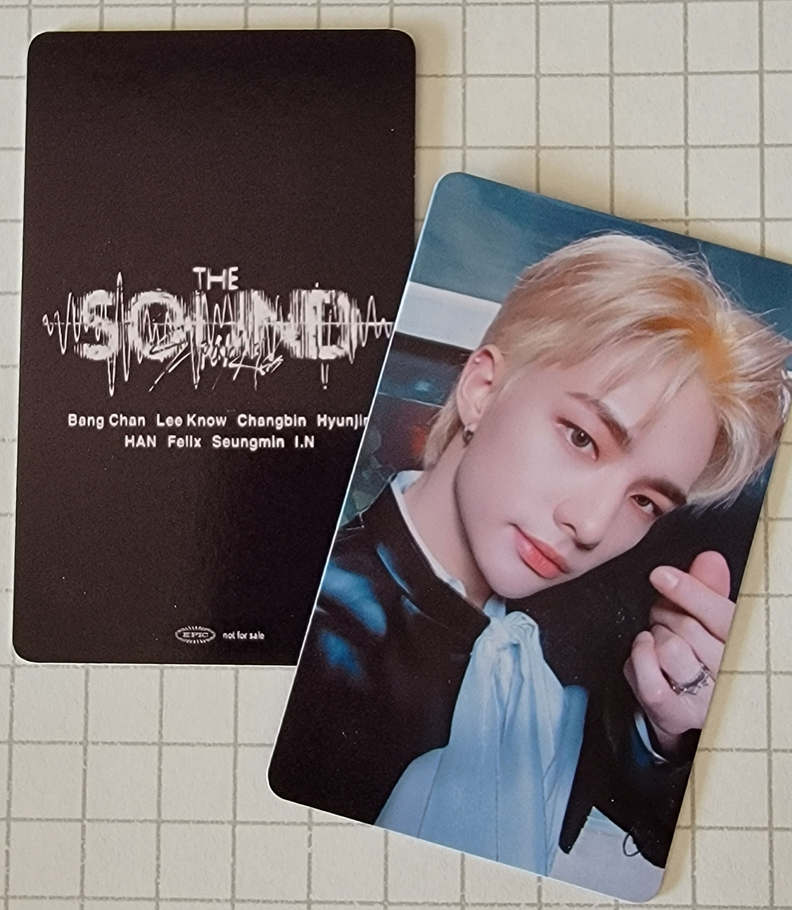 Stray Kids the Sound Sony Version Photocards - Etsy