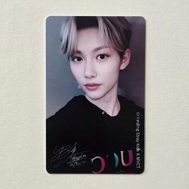 Stray Kids : SKZ X MYCT Photocards - Etsy