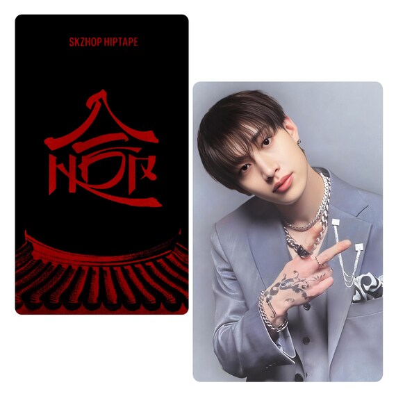 Straykids hop バンチャン US targetトレカ Stray Kids : Hop Target Bang Chan Photocards - Etsy