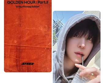 Ateez : Golden Hour 3 in Your Fantasy LTD Coffee Yunho Photocards