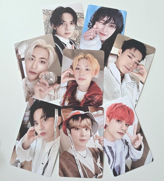 ATEEZ 4th Membership Kit Photocards - Etsy