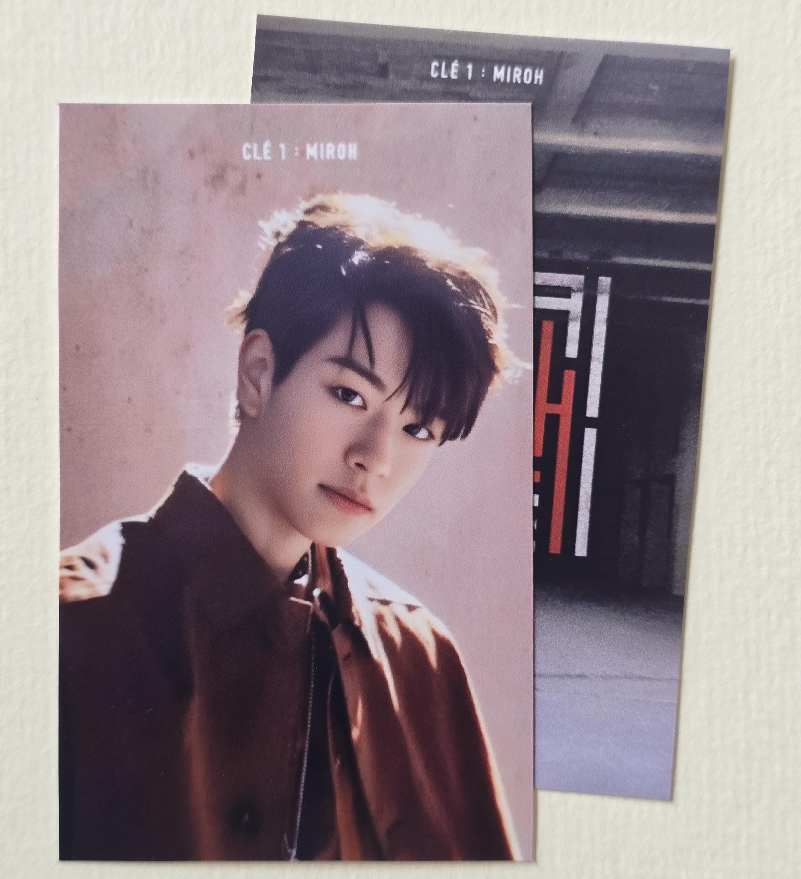 Stray Kids Cle 1 Miroh Limited Version Photocards - Etsy