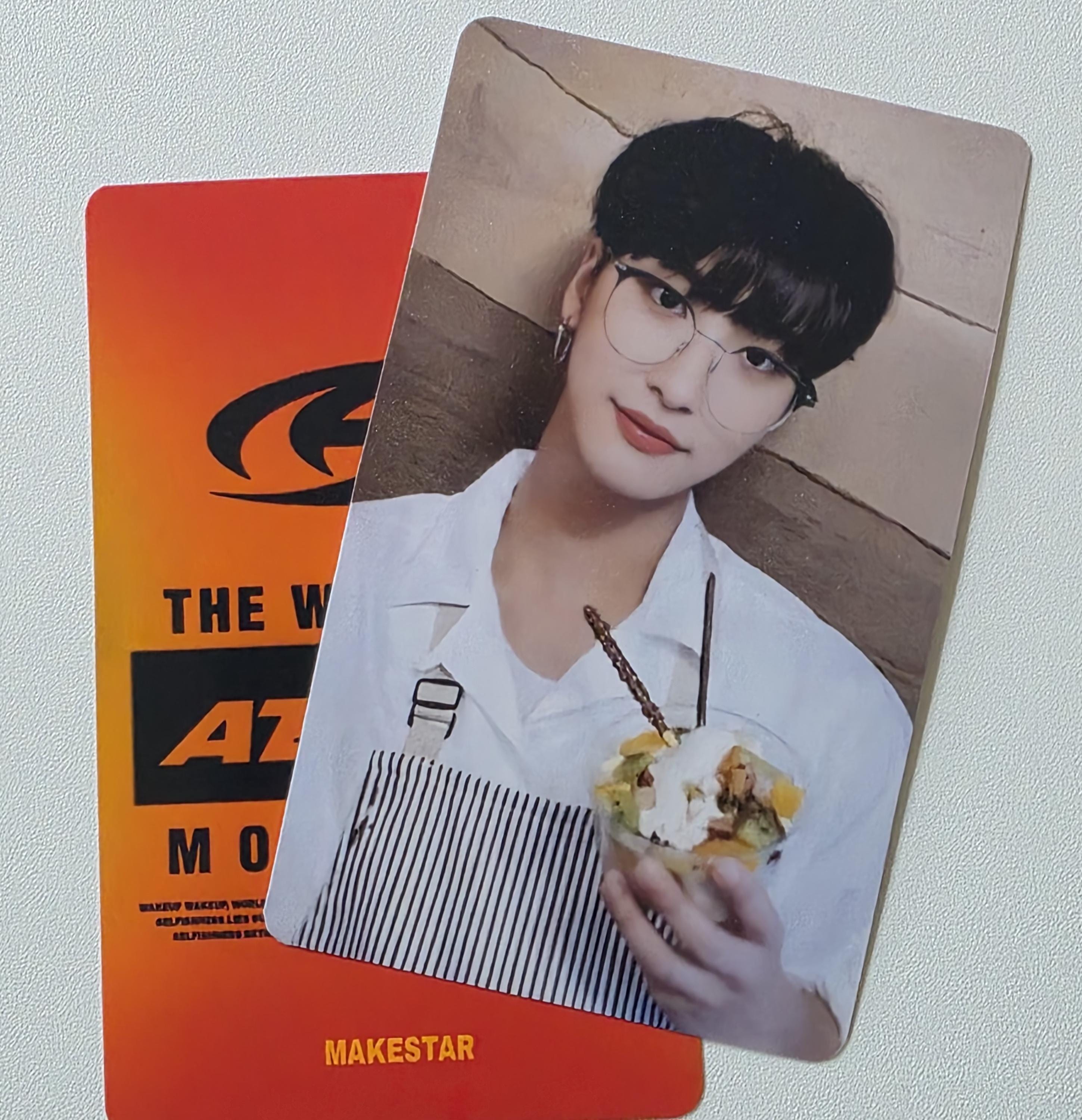 ATEEZ Movement Fan Sign Makestar Cafe Staff Photocards - Etsy