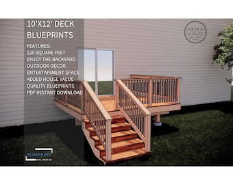 Deck Plans 10x12 for DIY Construction and Permit