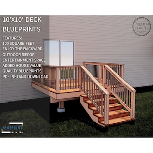 Deck Plans 10x10 for DIY Construction and Permit