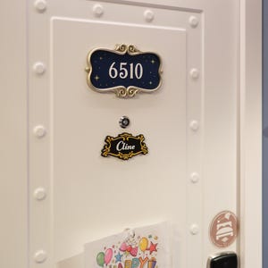 Disney Cruise Ship Inspired Personalized Door Magnet - Add a little magic to your home or stateroom!