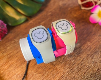 Magic Charger (Duo Pack) for Disney Magic Band Plus - The best way to keep your Magic Band Plus Charged on you next trip!