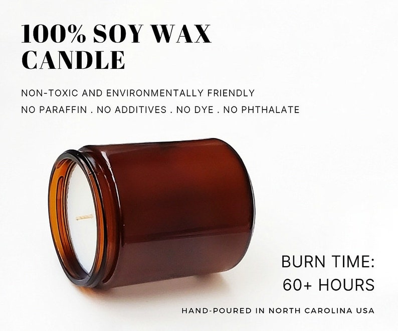 Evergreen Forest Soy Candle / Fall Scented Candle / Soy Wax Candle