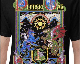 Pennsic War 50 Commemorative SCA Killer Bunnies Unisex tee