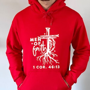 Men's faith hoodie Clearance