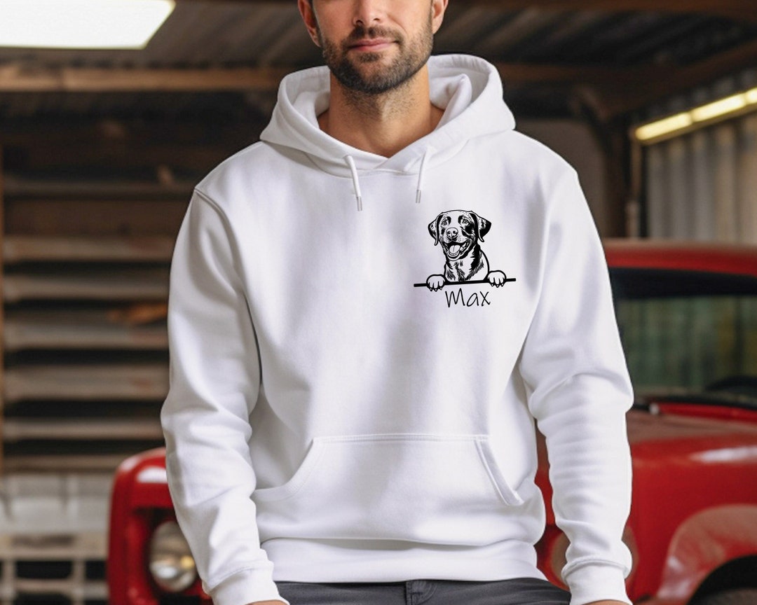 Custom Name Dog Hoodie, Dog Lover Hoodie, Dog Mama Hoodie, Animal Lover Hoodie, Dog Mom Gift