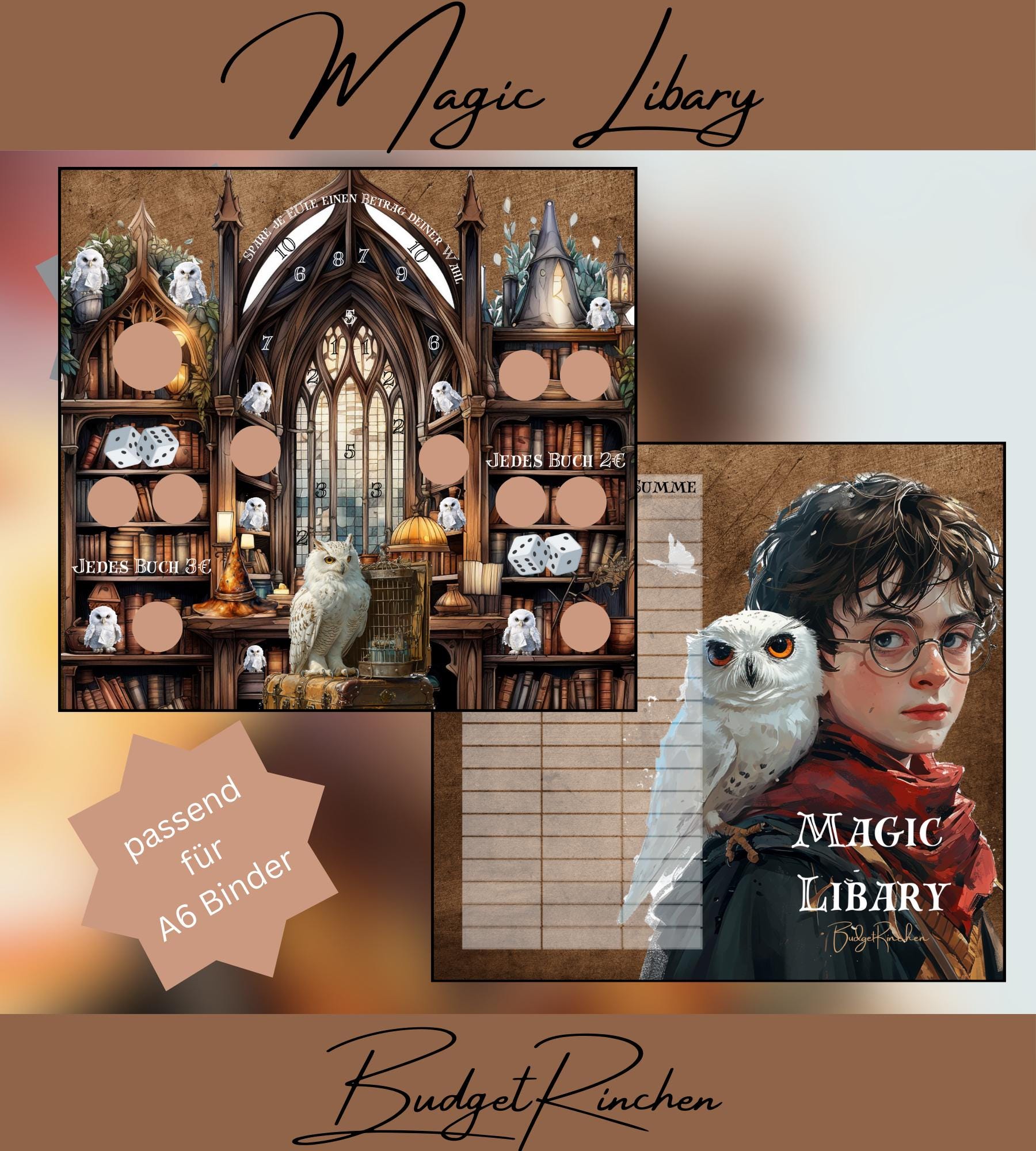 Magic Library Cover Magic Library - Etsy