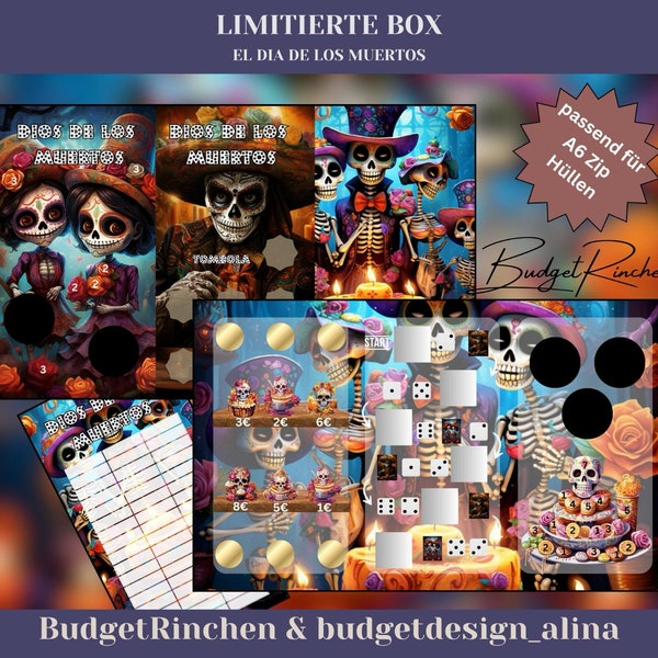 El Dia de Los Muertos Box LIMITIERT Kooperation mit budgetdesignalina