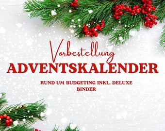 Vorbestellung Adventskalender