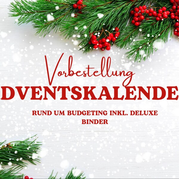 Vorbestellung Adventskalender