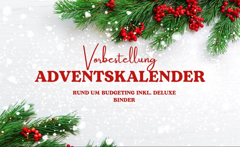 Vorbestellung Adventskalender Bild 1