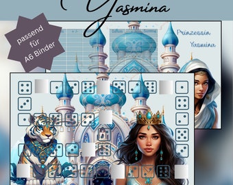 Prinzessin Yasmina Klappkarte