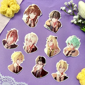Collar X Malice Character Vinyl Stickers | 2.5inch | Waterproof | Water bottle, laptop stickers