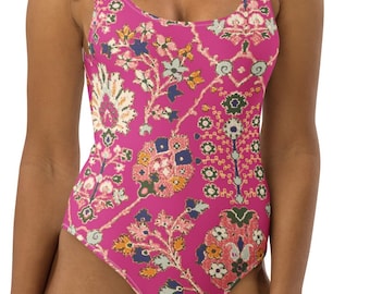 Traje de baño de una pieza estampado