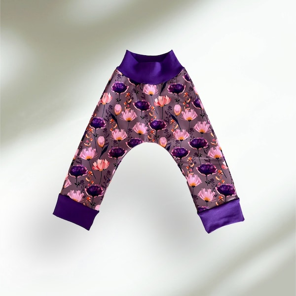 Softshell harem pants for kids and girls