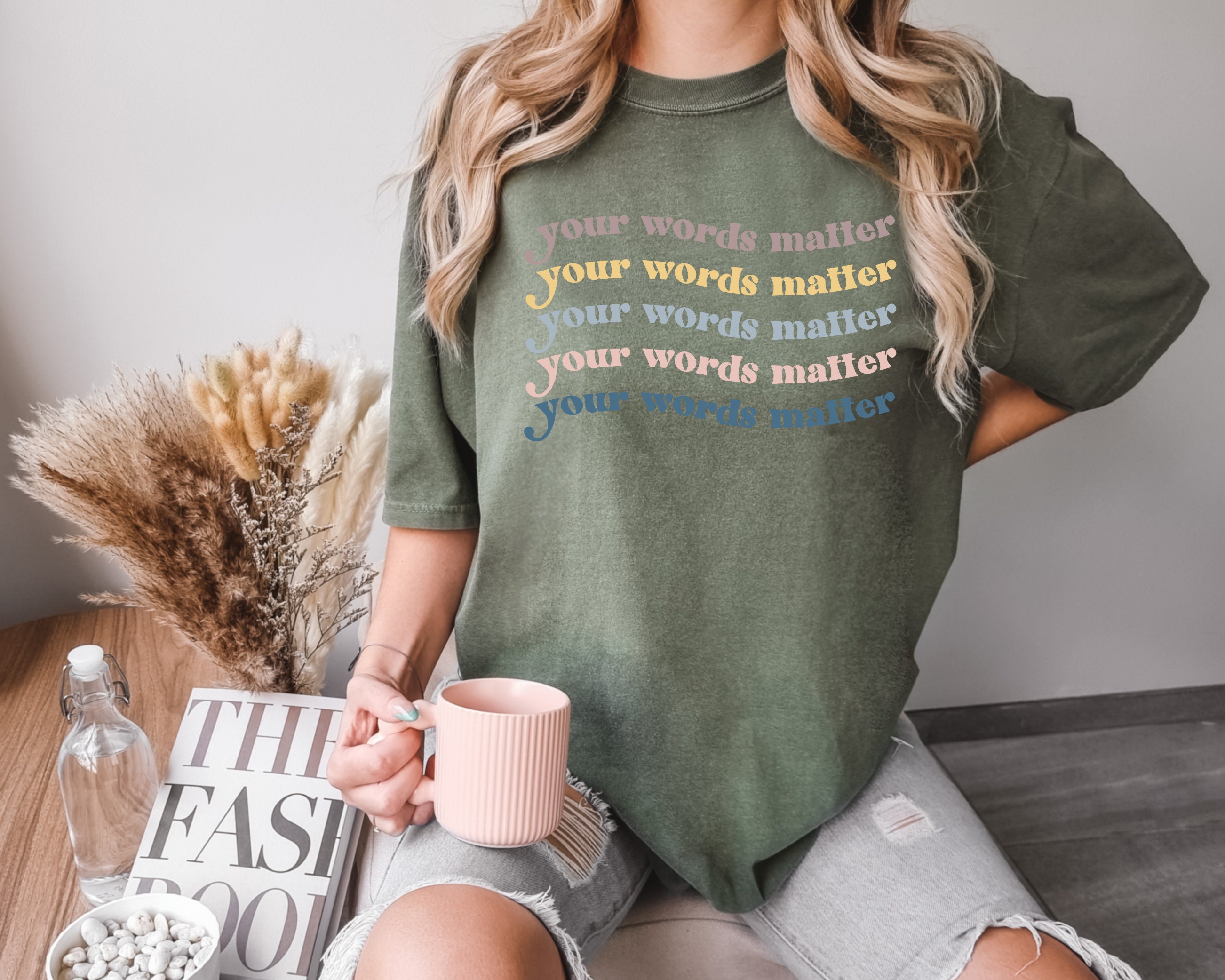 Discover  Speech Therapy Shirt, Your Words Matter, Speech Therapy Apparel, Speech Pathologist Shirt, Therapy Shirt, Language Therapy